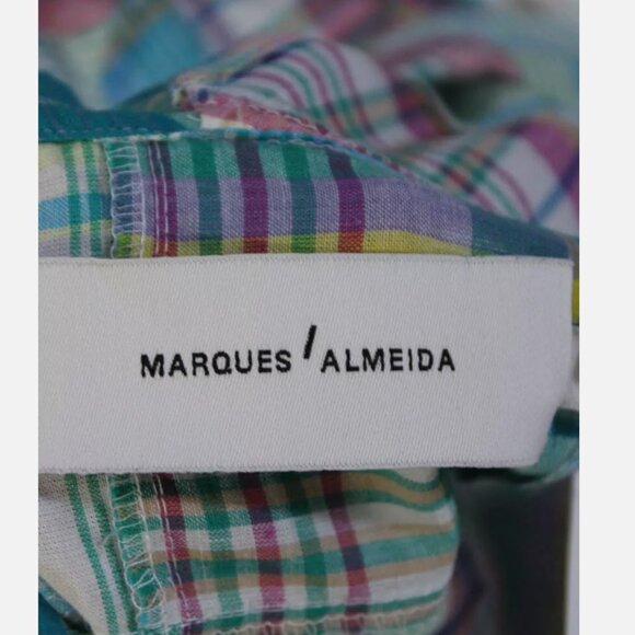 Marques Almeida Plaid Halter front tie top Size XS - Picture 10 of 12